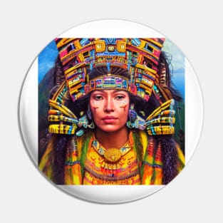 Inca Goddess #5 Pin