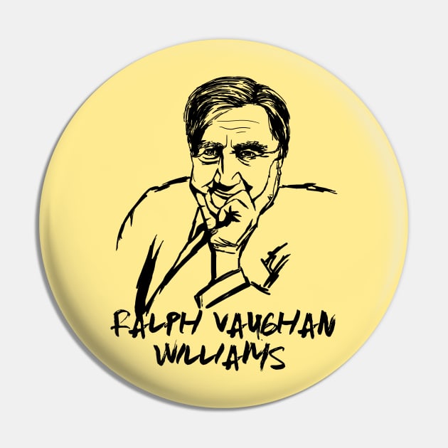 Ralph Vaughan Williams Pin by Erena Samohai