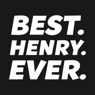 Funny Worlds Best Henry  Kid Henry Name T-Shirt