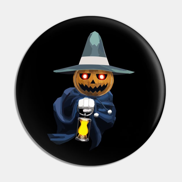 Pyro Jack / Jack O Lantern Pin by minamopiko