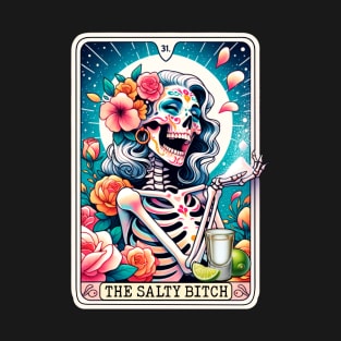 "The Salty Bitch" Funny Tarot Card T-Shirt