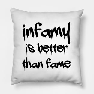 Infamy Pillow