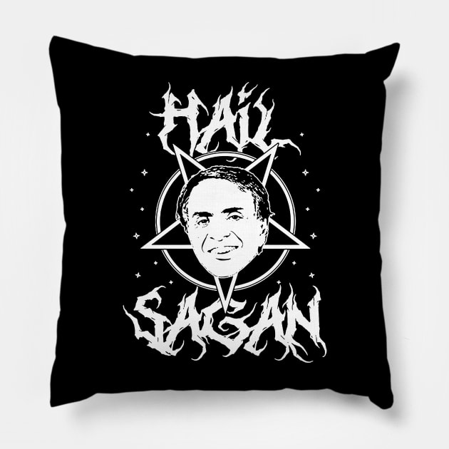 Hail Sagan Pillow by madnem