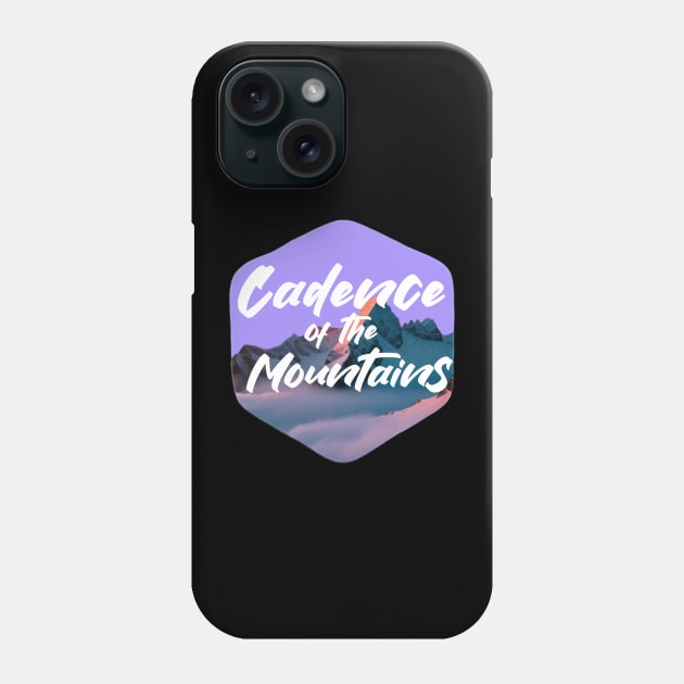 Cadence of the Mountains, Mountain picture Phone Case by Geomhectic