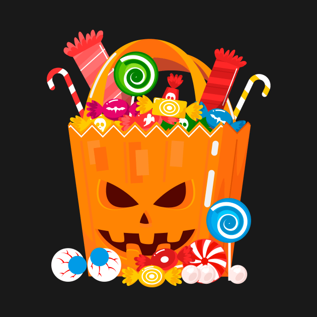 Halloween Design , Trick Or Treat, Halloween Pumpkin by Utopia Shop