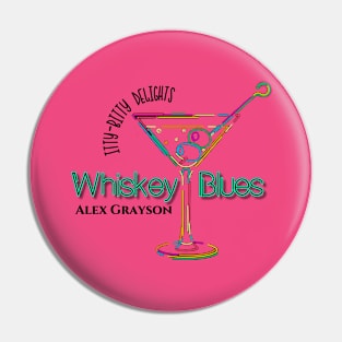 Whiskey Blues Pin