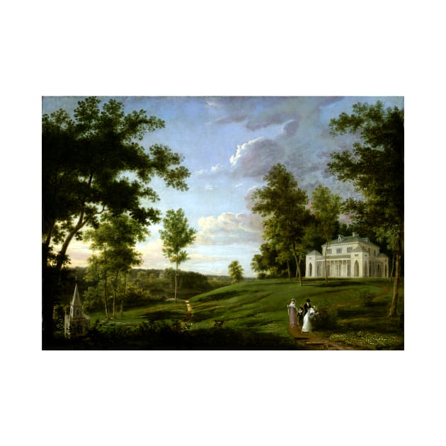 Thomas Birch Southeast View of ​“Sedgeley Park,” the Country Seat of James Cowles Fisher, Esq by pdpress