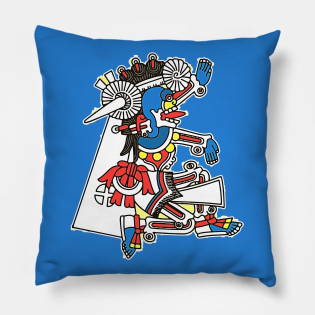 Mictlantecuhtli Pillow by Blind Man Studio