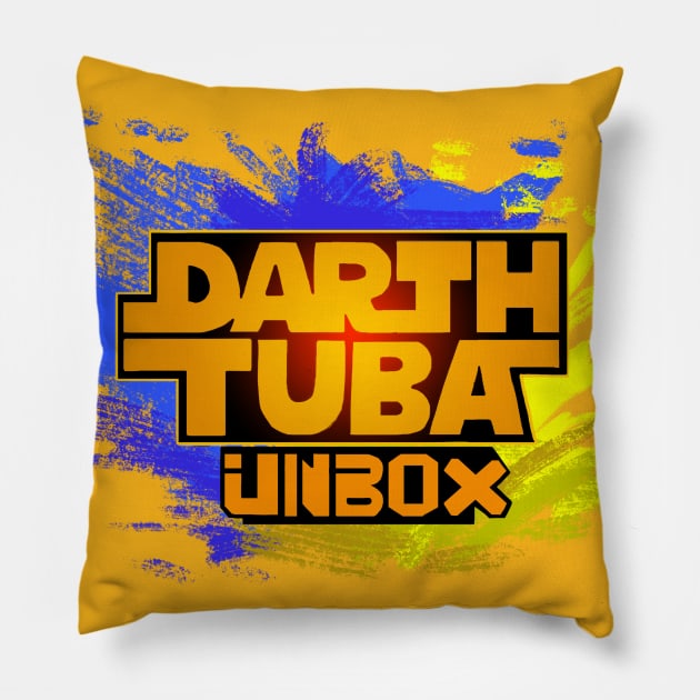 Darth Tuba Rebels Logo Pillow by Darth Tuba