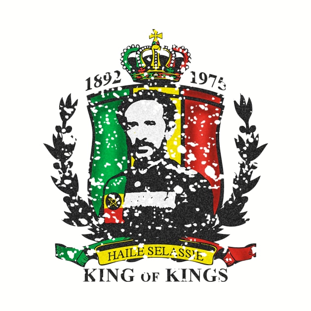 Haile Selassie King of Kings by LionTuff79
