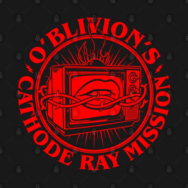 O'Blivion's Cathode Ray Mission (Red) by boltfromtheblue