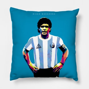 Diego Maradona Pop Art Pillow