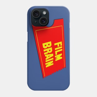 Film Brain Ticket Phone Case