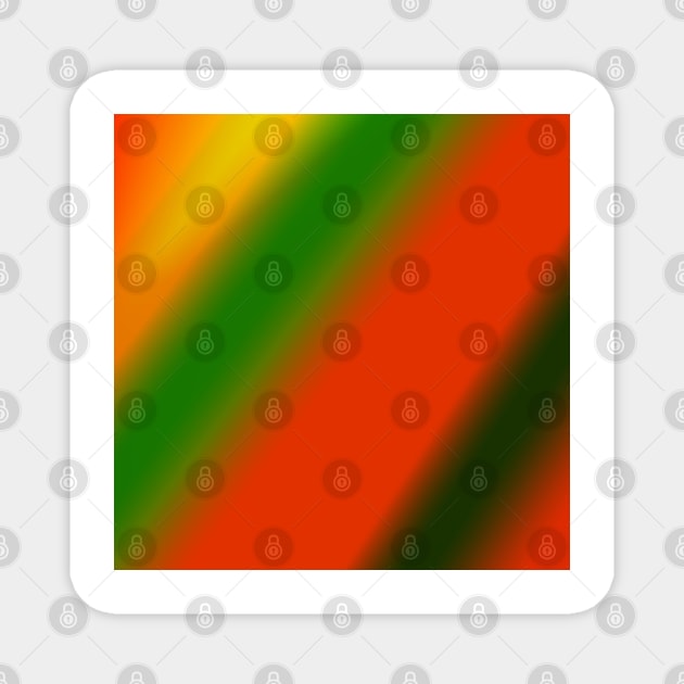 red yellow green black  texture design Magnet by Artistic_st