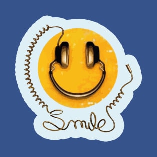 headphone smiler2 T-Shirt