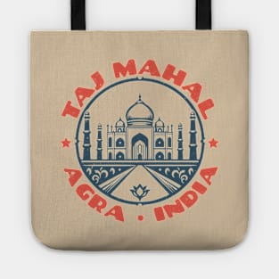 Taj Mahal - Agra India Vintage Tote