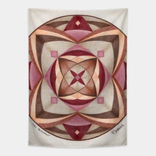 "Fall Abundance" Seasons Mandala Tapestry