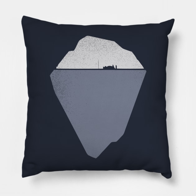 Iceberg Titanic Pillow by TEEWEB