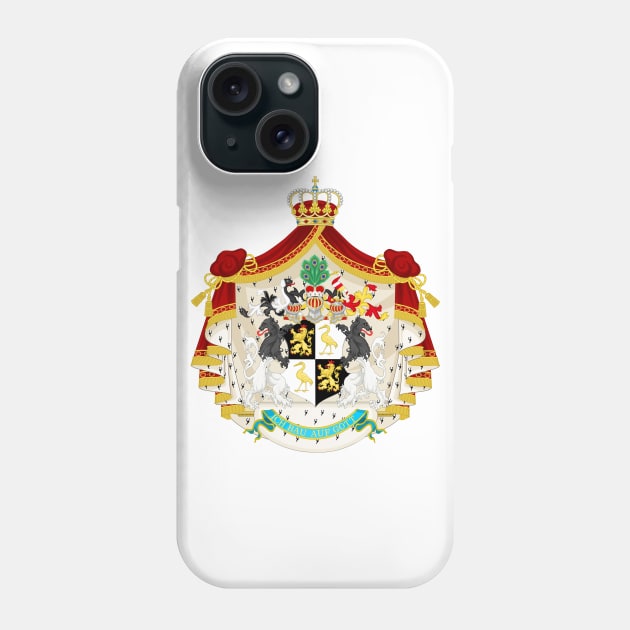 Coat of Arms of the Principality of Reuss-Greiz Phone Case by Flags of the World