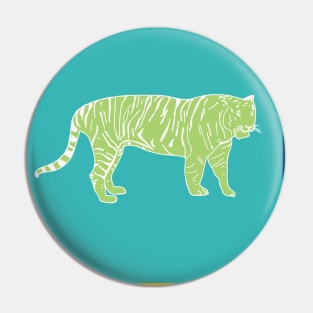 Tigers Popart Pin