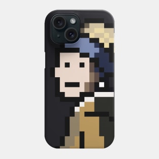 The Girl With The Pixel Phone Case