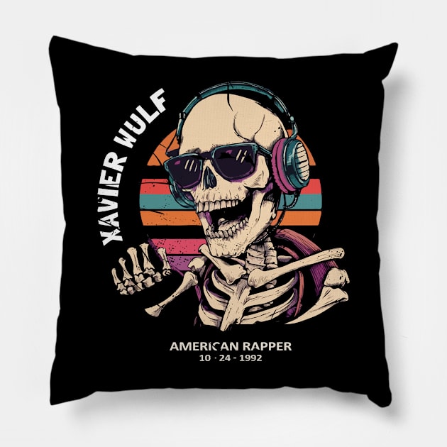 Xavier Wulf Pillow by mid century icons