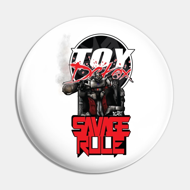 Detox TFCon 2017 Savage Rule Pin by ToyDetox