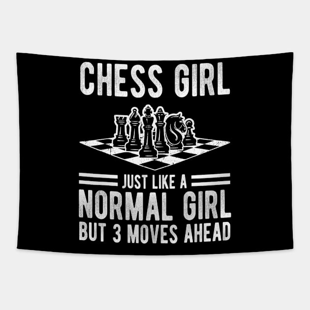 Chess Girl Tapestry by LEGO