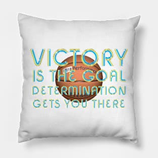 Victory Goal Basketball Pillow