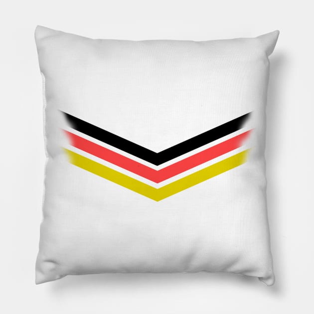German Flag Bearer Pillow by BSquared