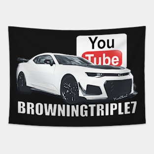BROWNINGTRIPLE7 Video Makers Tapestry