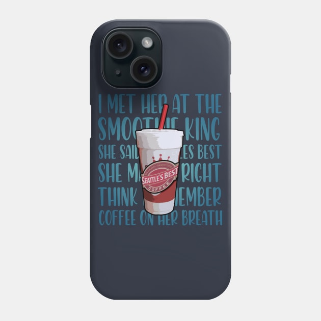 Smoothie King Phone Case by The Periodic Table Dancer 