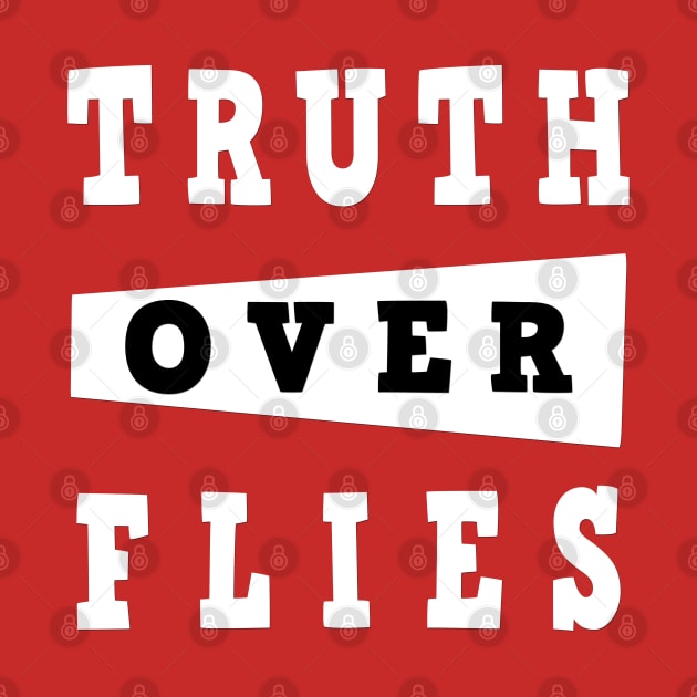 truth over flies, kamala pence debate by artspot