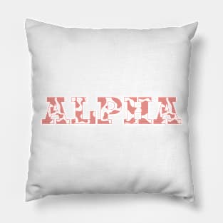 Alpha Cow Pattern 2 Pillow