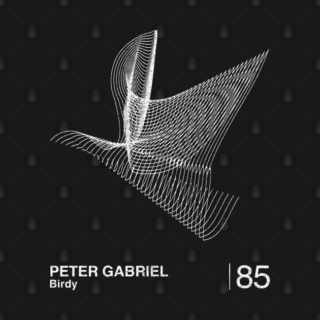 Peter Gabriel / Minimalist Graphic Design Fan Artwork by saudade