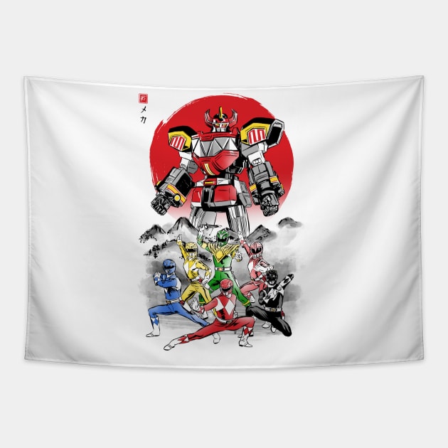 Rangers under the sun Tapestry by ddjvigo