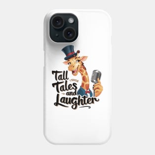 Whimsical Giraffe: Tall Tales and Laughter Phone Case