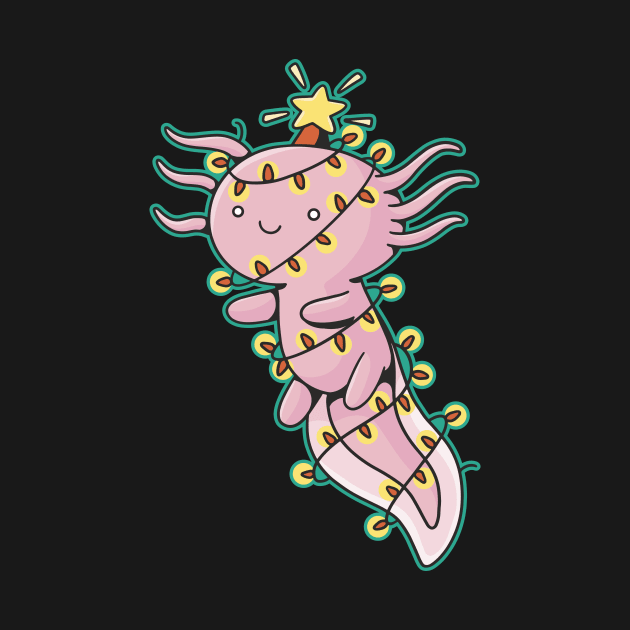 Christmas Axolotl by Archie & Ainslie