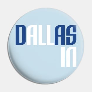 Dallas Mavericks All In Pin