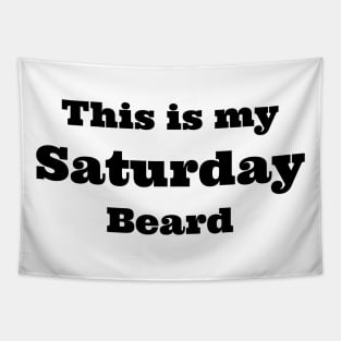 saturday beard Tapestry