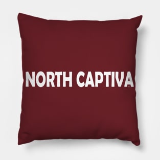 Classic North Captiva Logo Designs Pillow