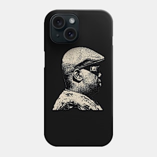 VINTAGE - Notorious Big white Phone Case