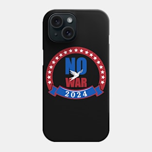 Election Vote for No War Phone Case