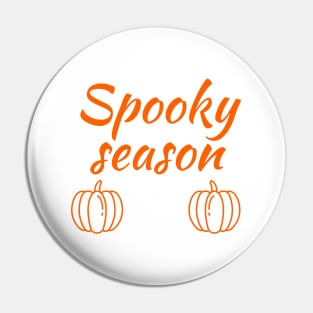 Spooky season Pin