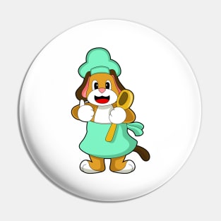 Dog Cook Cooking spoon Pin