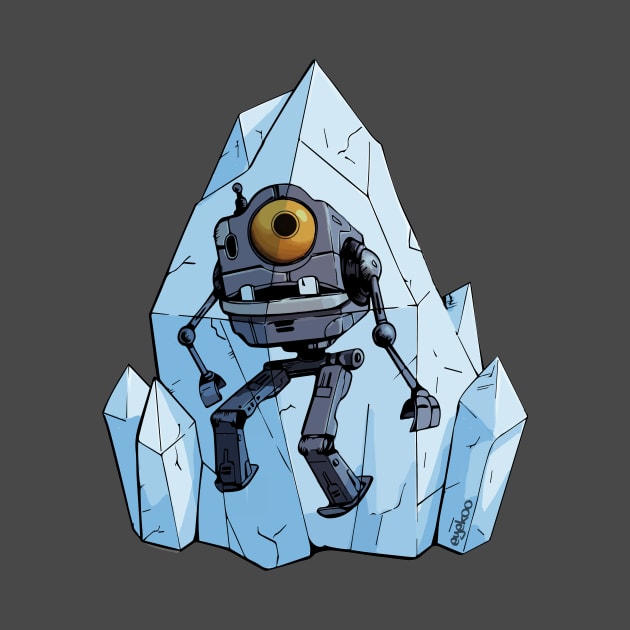 Frozen Robot by Eyekoo