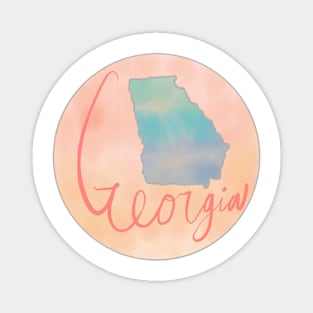 Georgia Circle Magnet