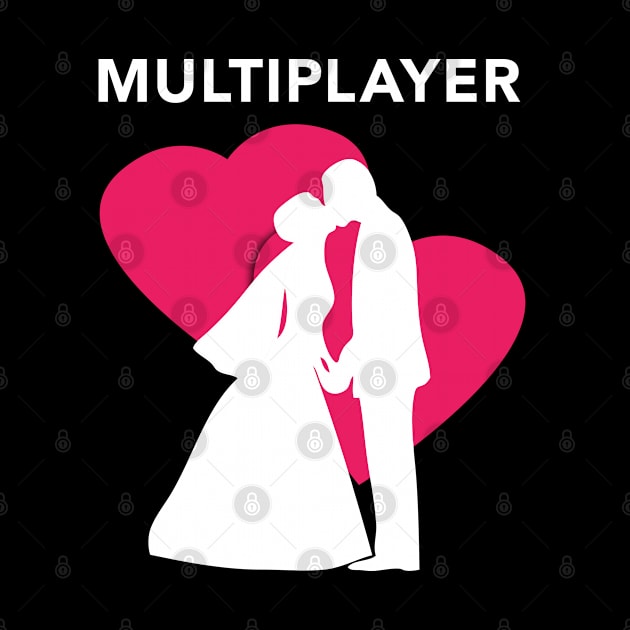 Multiplayer Funny Gamer Marriage by HappyGiftArt