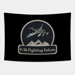 American F-16 Jet Fighter Tapestry