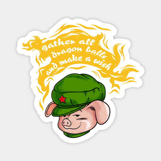 Oolong Dragon Ball Dragon Ball Z Magnet Teepublic